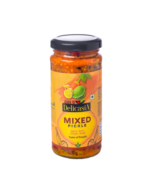 Mixed Veg Pickle 400 gm - DELICASIA