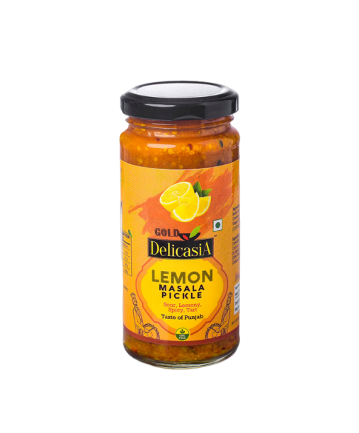 Lemon Masala Pickle 400 gm - DELICASIA