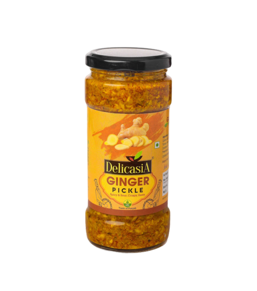 Ginger Pickle 400 gm - DELICASIA