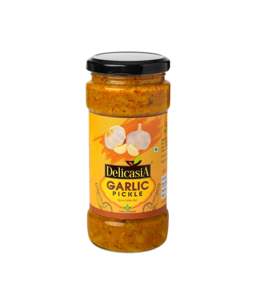 Garlic Pickle 400 gm - DELICASIA