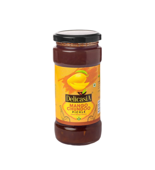 Mango Chundoo Pickle 450 gm - DELICASIA