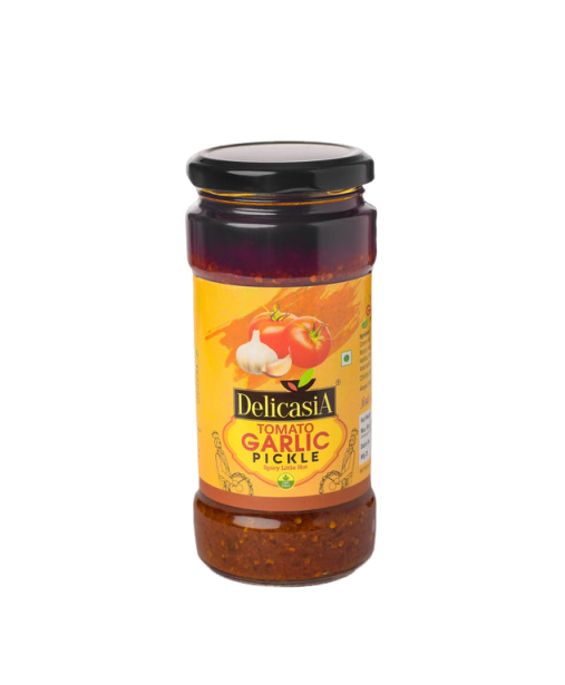 Tomato Garlic Chutney 400 gm - DELICASIA