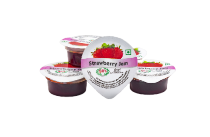 STRAWBERRY JAM BLISTER 15GM X 1000 PCS INSTITUTIONAL PACK - DELICASIA