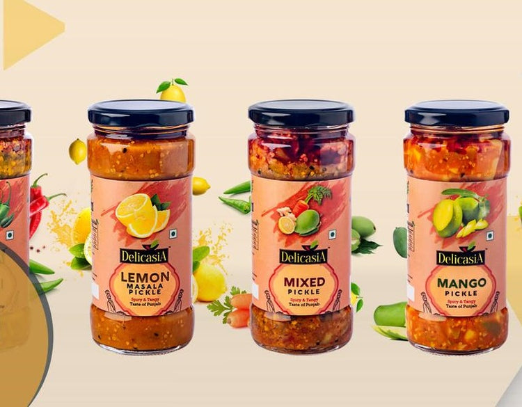 DELCASIA GOLD JARS 400GM