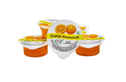 ORANGE MARMALADE BLISTER 15GM X 1000 PCS INSTITUTIONAL PACK - DELICASIA