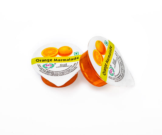 ORANGE MARMALADE BLISTER 15GM X 1000 PCS INSTITUTIONAL PACK - DELICASIA