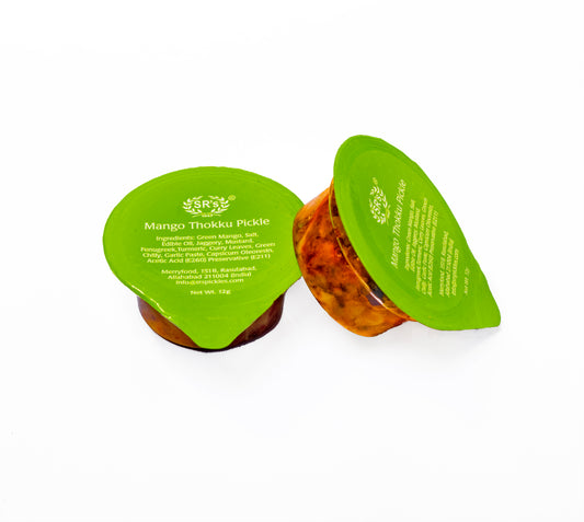 MANGO THOKKU PICKLE BLISTER 15GM X 1000 PCS INSTITUTIONAL PACK - DELICASIA