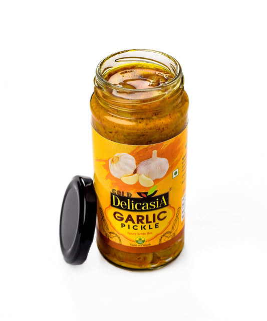 Garlic Pickle 400 gm - DELICASIA
