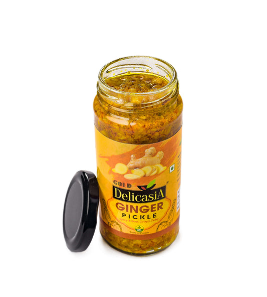Ginger Pickle 400 gm - DELICASIA