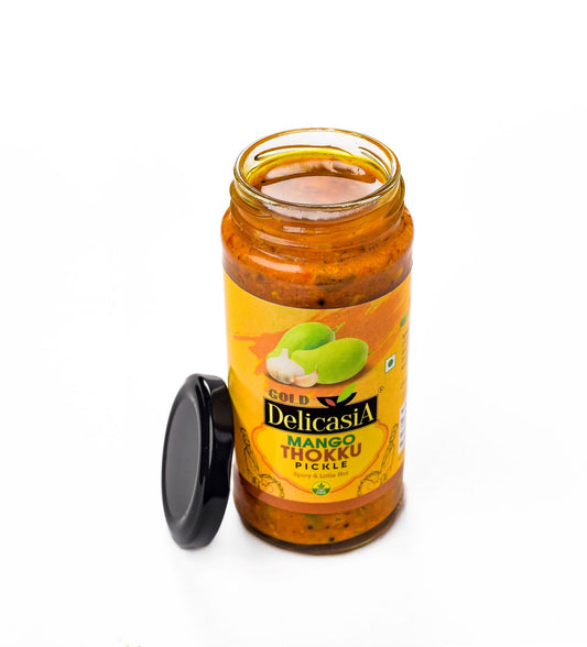 Mango Thokku Pickle 400 gm - DELICASIA