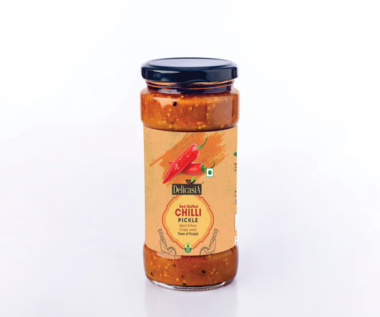 Red Stuff Chilli 400 gm - DELICASIA