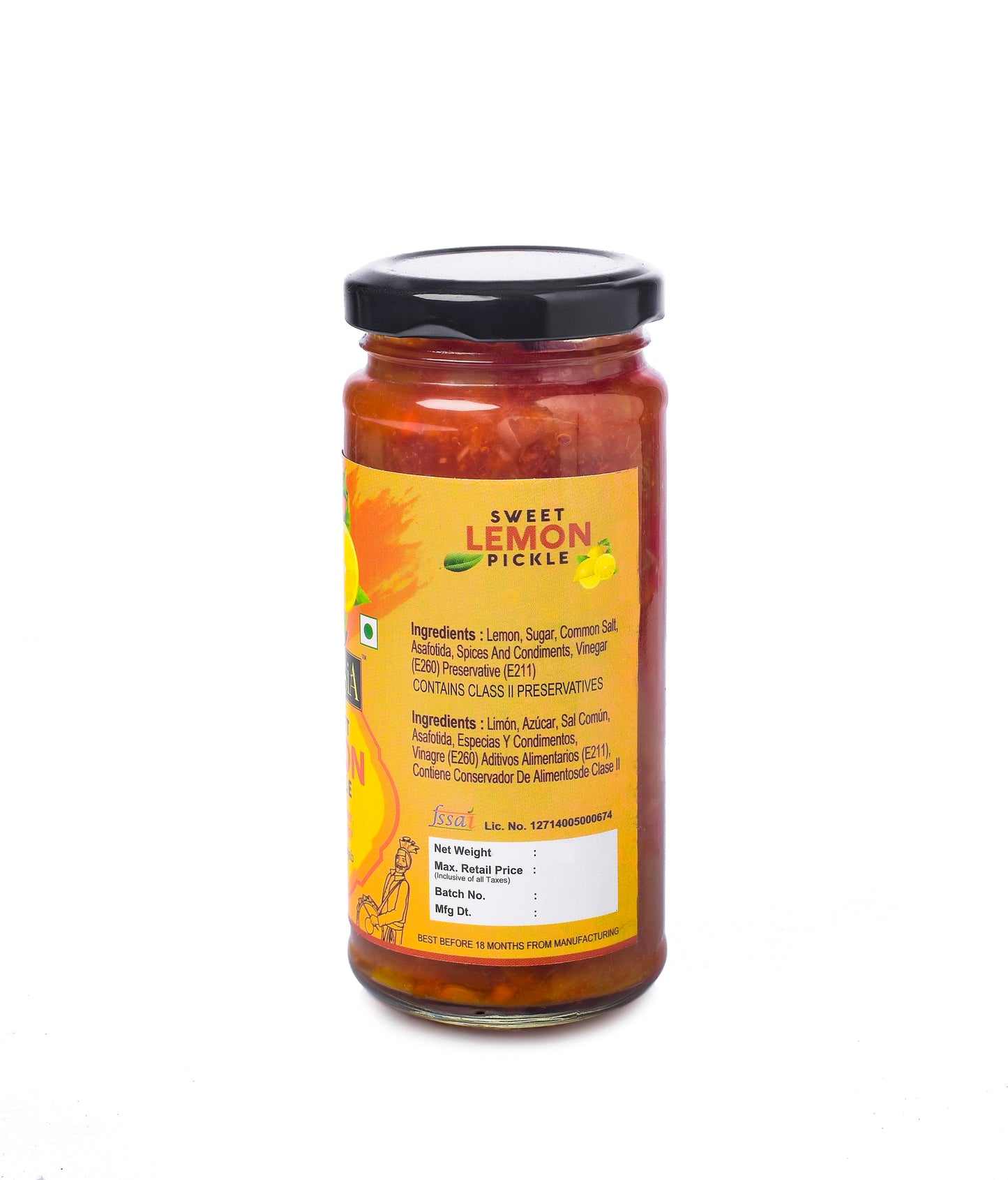 sweet lemon pickle-delicasia